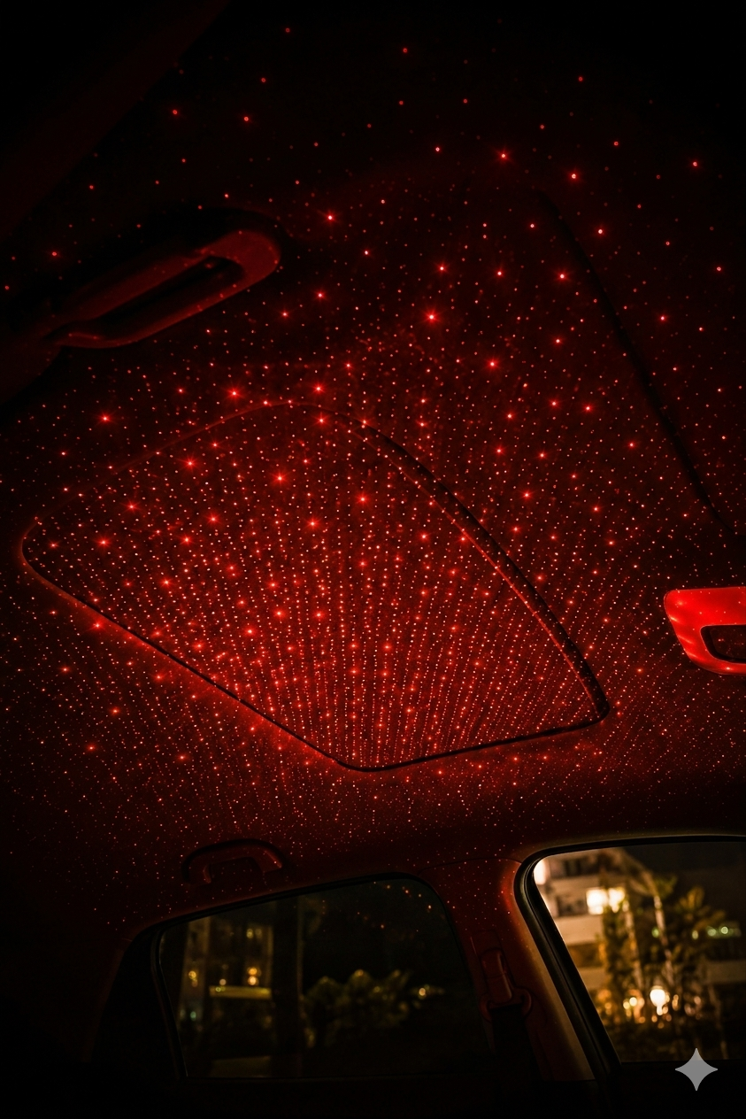 CIEL ÉTOILÉ VOITURE LED