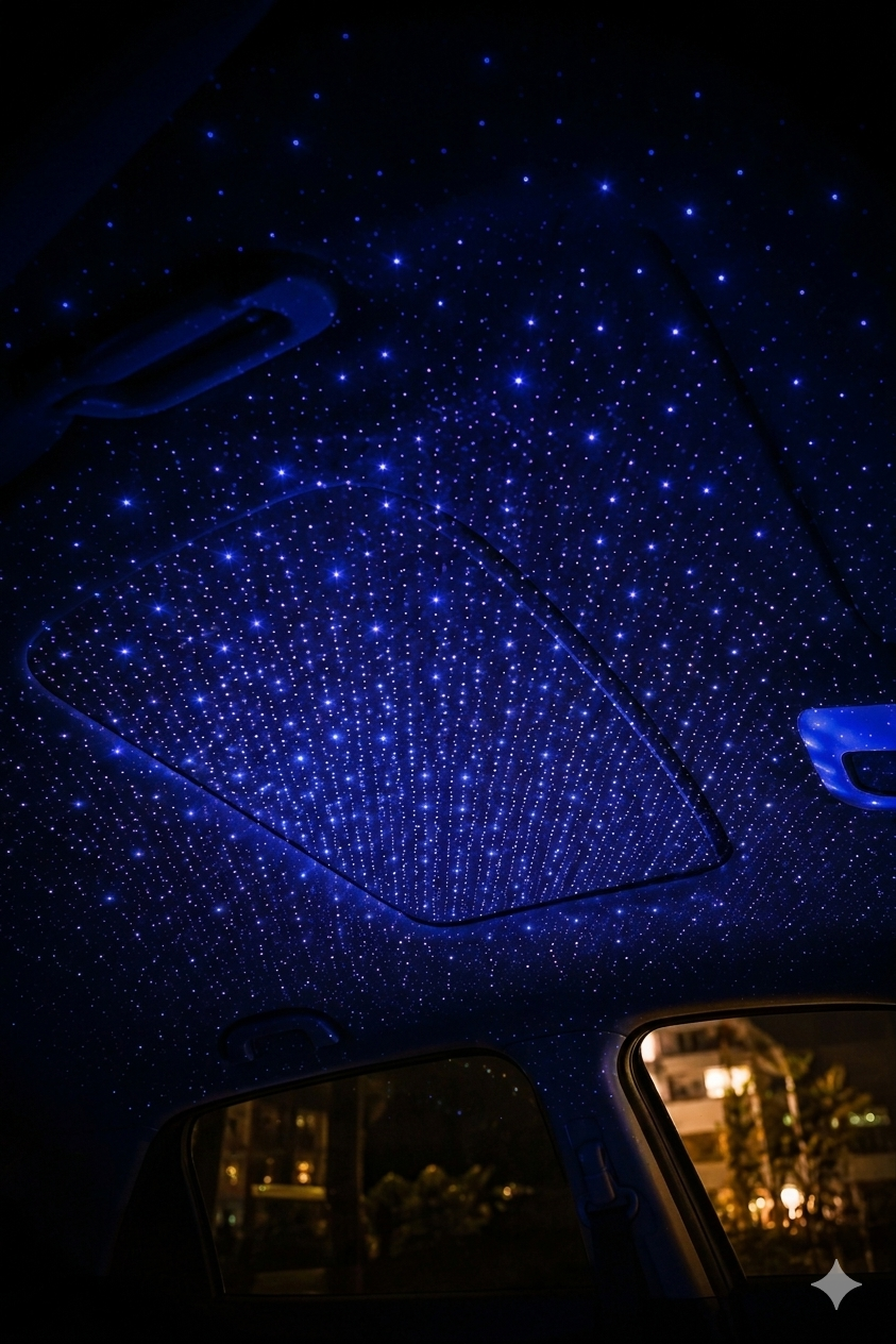 CIEL ÉTOILÉ VOITURE LED